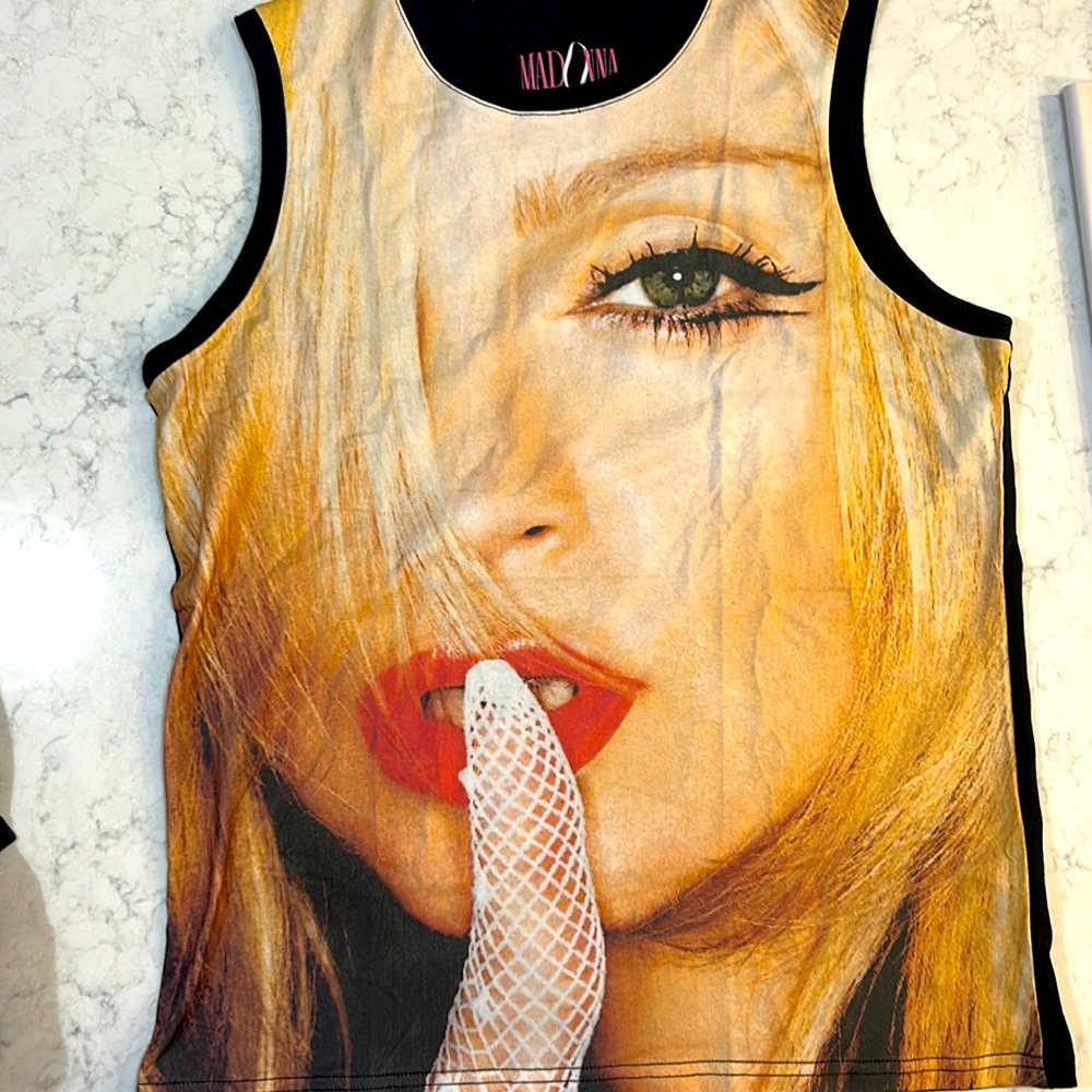 Madonna celebration tour tank size medium. NEW (without tags).